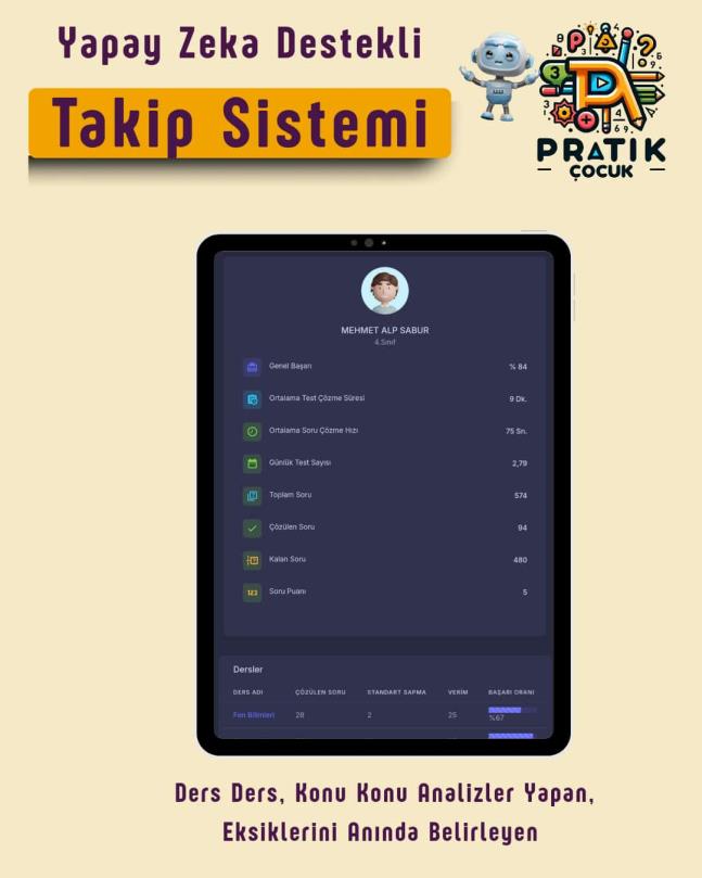Neden Öğrenci Ödev Takip Programı Pratik Çocuk