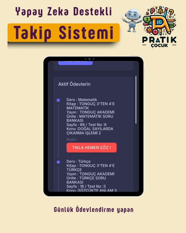 Neden Öğrenci Ödev Takip Programı Pratik Çocuk