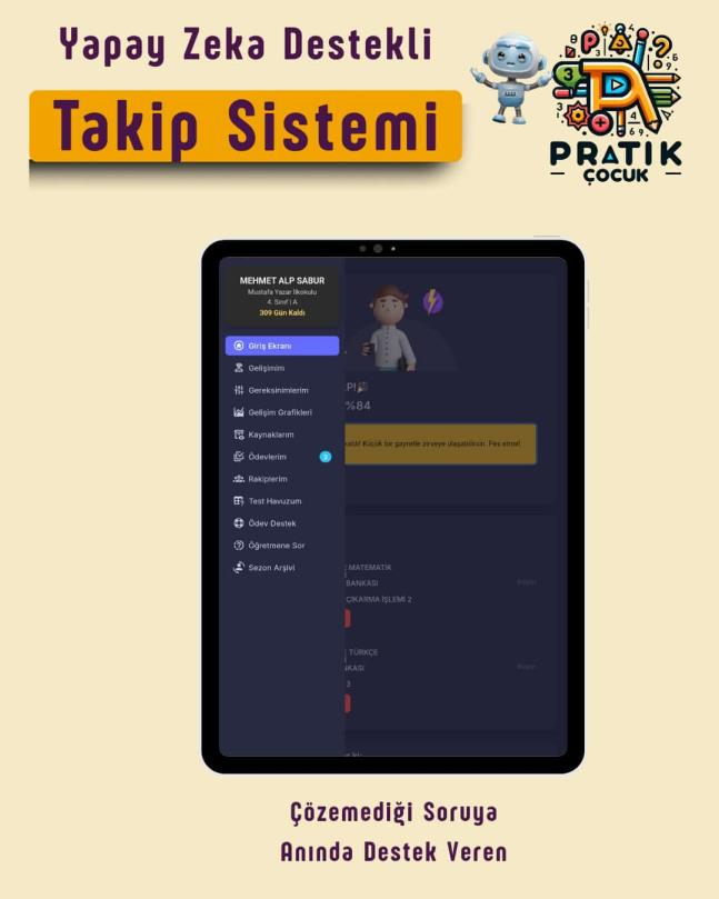 Neden Öğrenci Ödev Takip Programı Pratik Çocuk